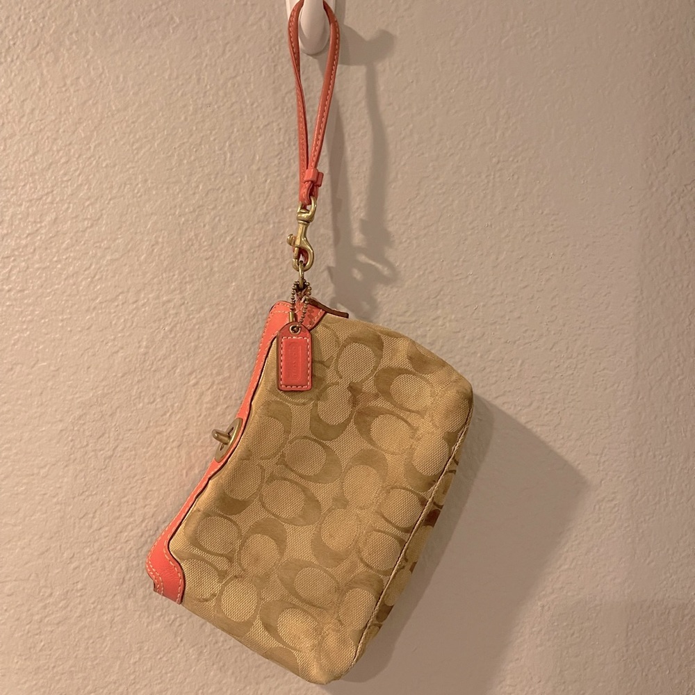 Coach wristlet
